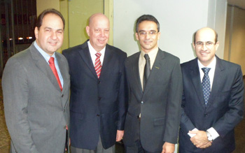 Karone com conselheiros do SEBRAE