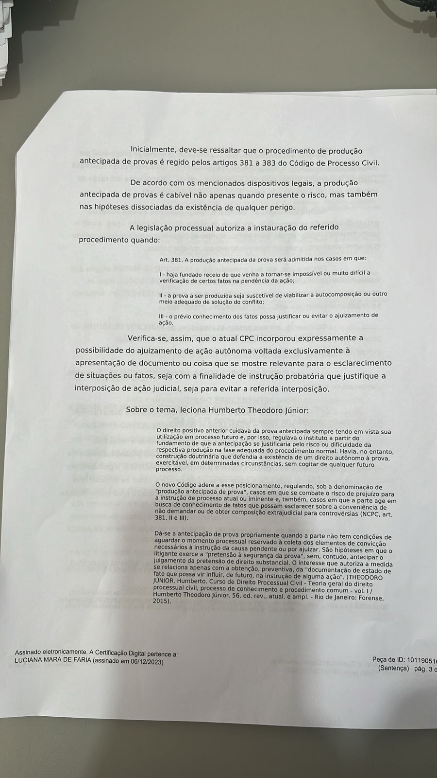Ação de produção antecipada de provas 3