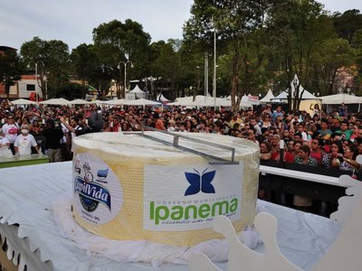 Queijo será exibido e degustado no próximo sábado (1º) na Praça Coronel Calhau em Ipanema (Foto: Divulgação/Ascom Ipanema)